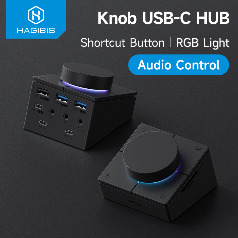 Mac Laptop Accessories - Hagibis Topuzu USB C Hub Kısayol