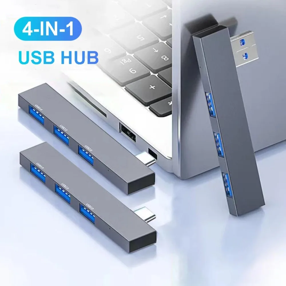 Laptop Accessories Macbook - Çoklu USB Splitter OTG Adaptörü USB