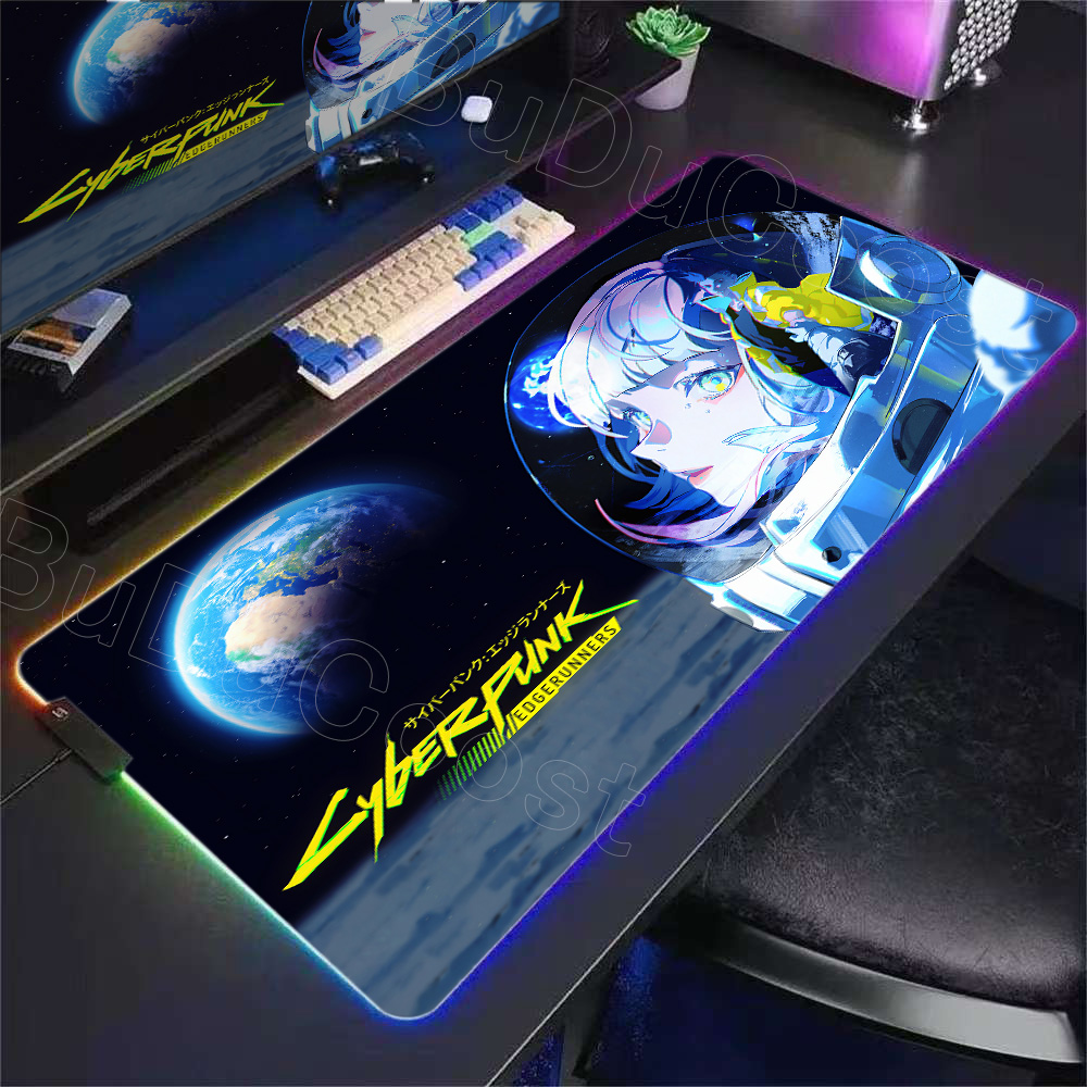 Laptop Accessories Rgb - HD Anime Kız Mouse Pad RGB