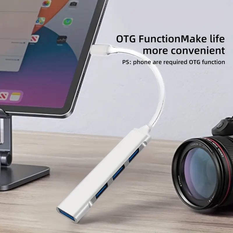 4-Port Çoklu Bölücü Tip C Hub  - Mac Laptop Accessories incelemesi ve fiyatı