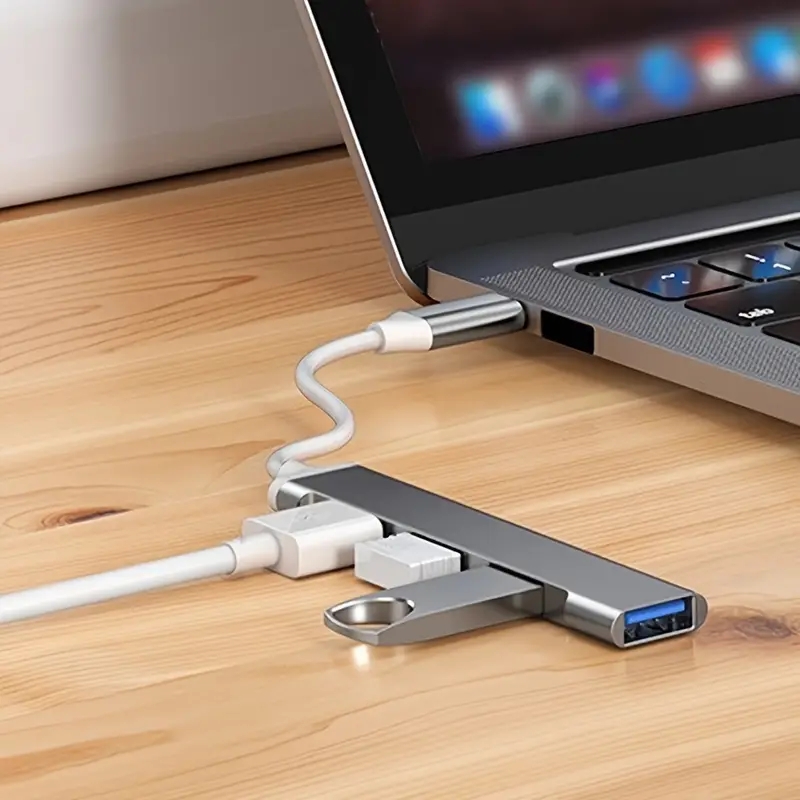 4-Port Çoklu Bölücü Tip C Hub  - Mac Laptop Accessories incelemesi ve fiyatı