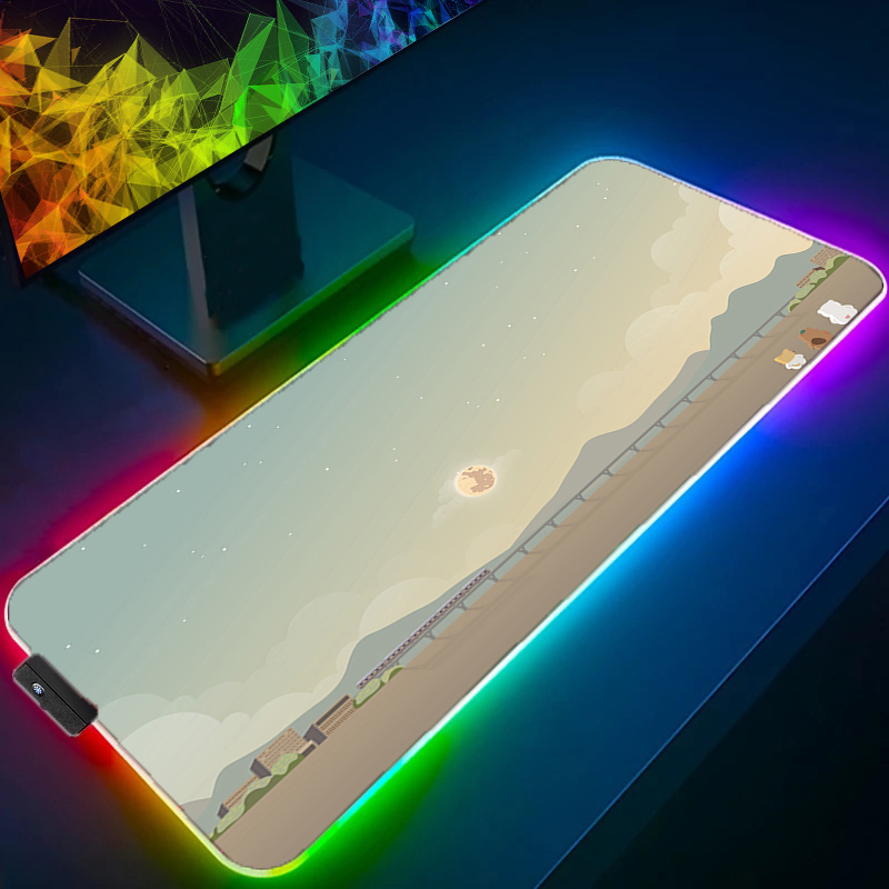 RGB LED Mouse Pad Dizüstü Kaym - Laptop Accessories Rgb incelemesi ve fiyatı