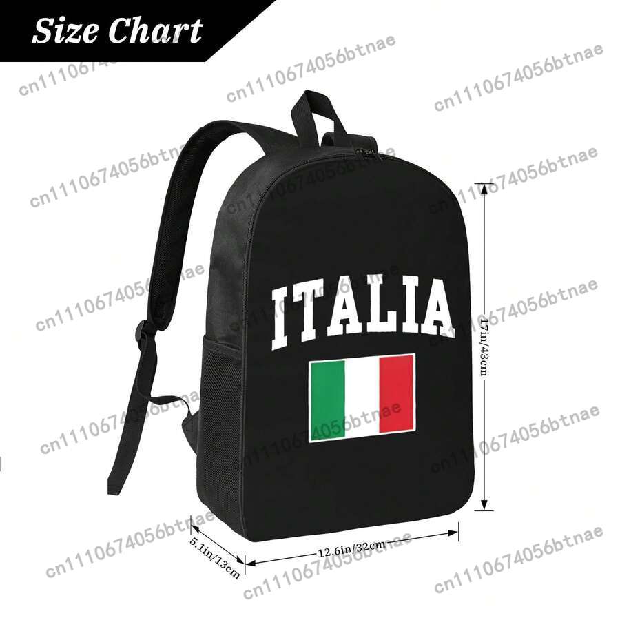İtalya Bayrağı Sırt Çantası Su - Laptop Bag Waterproof incelemesi ve fiyatı