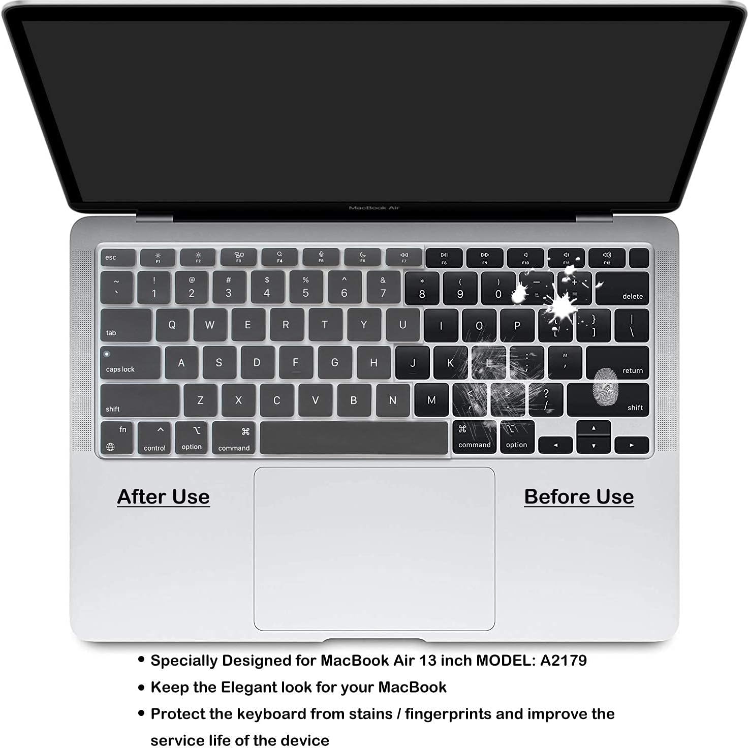 Tüm modeller için Silikon Klav - Mac Laptop Accessories incelemesi ve fiyatı